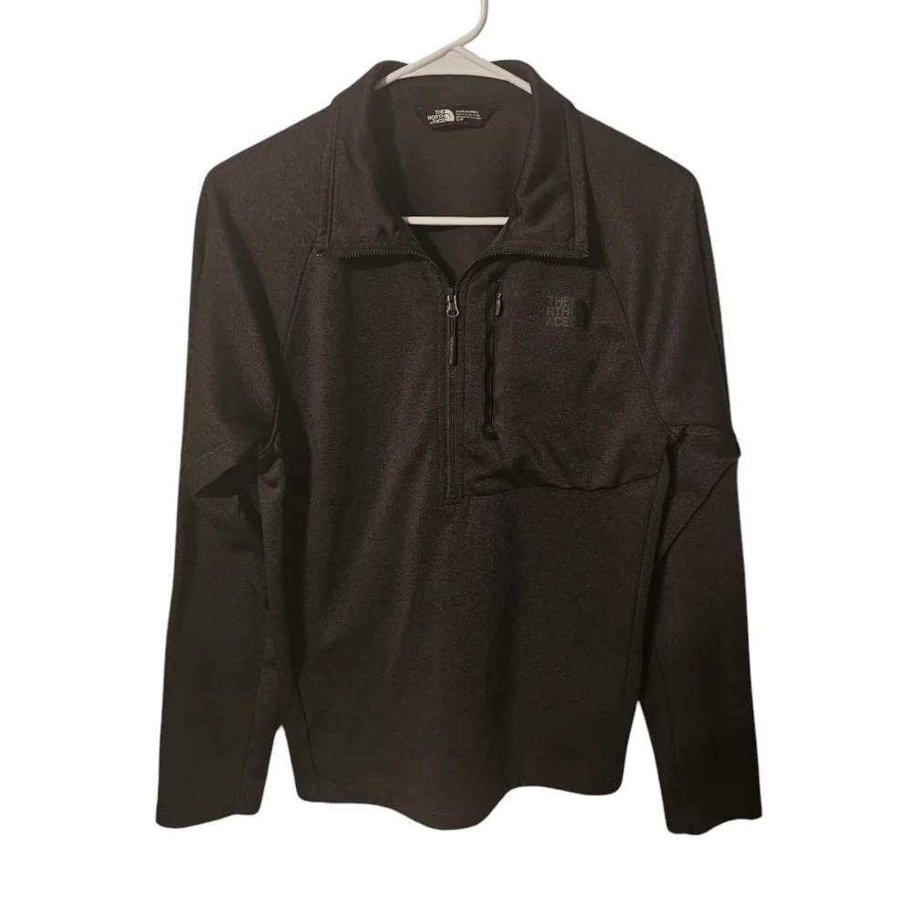 The North Face Caynonlands 1/2 Zip Pullover-Mens-Small-Black